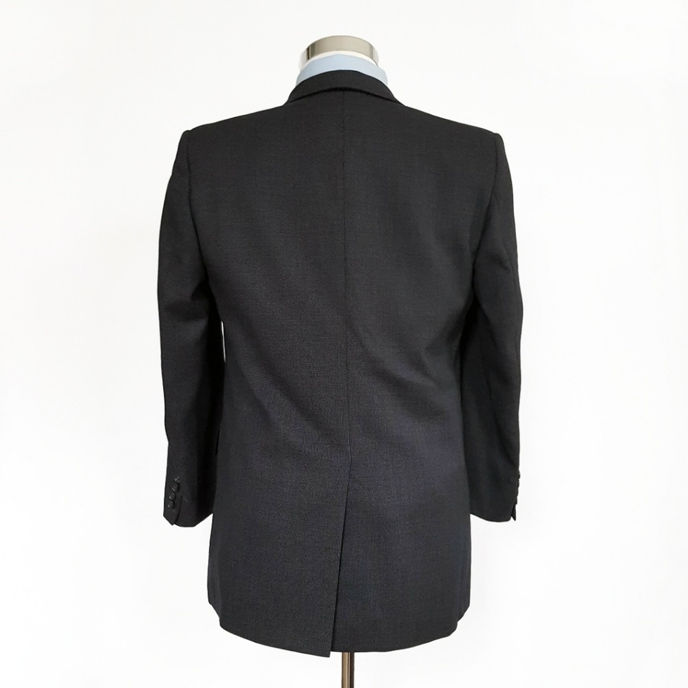 Hickey Freeman Vintage Men's Wool Blazer 38R Blue - Picture 4 of 8